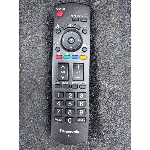 Panasonic TV Remote Control N2QAYB000103 Black Replacement Part - Picture 2 of 9